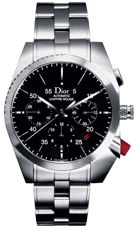 montre dior homme chiffre rouge|dior chiffre rouge chronograph.